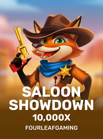 Saloon Showdown 10,000x game tile
